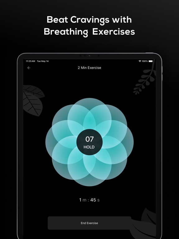 Quit Vaping & Smoking - NoPuff iPad screenshot 9 - Health & Fitness app