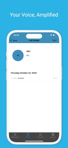 SpectrumVoIP Stratus iPhone screenshot