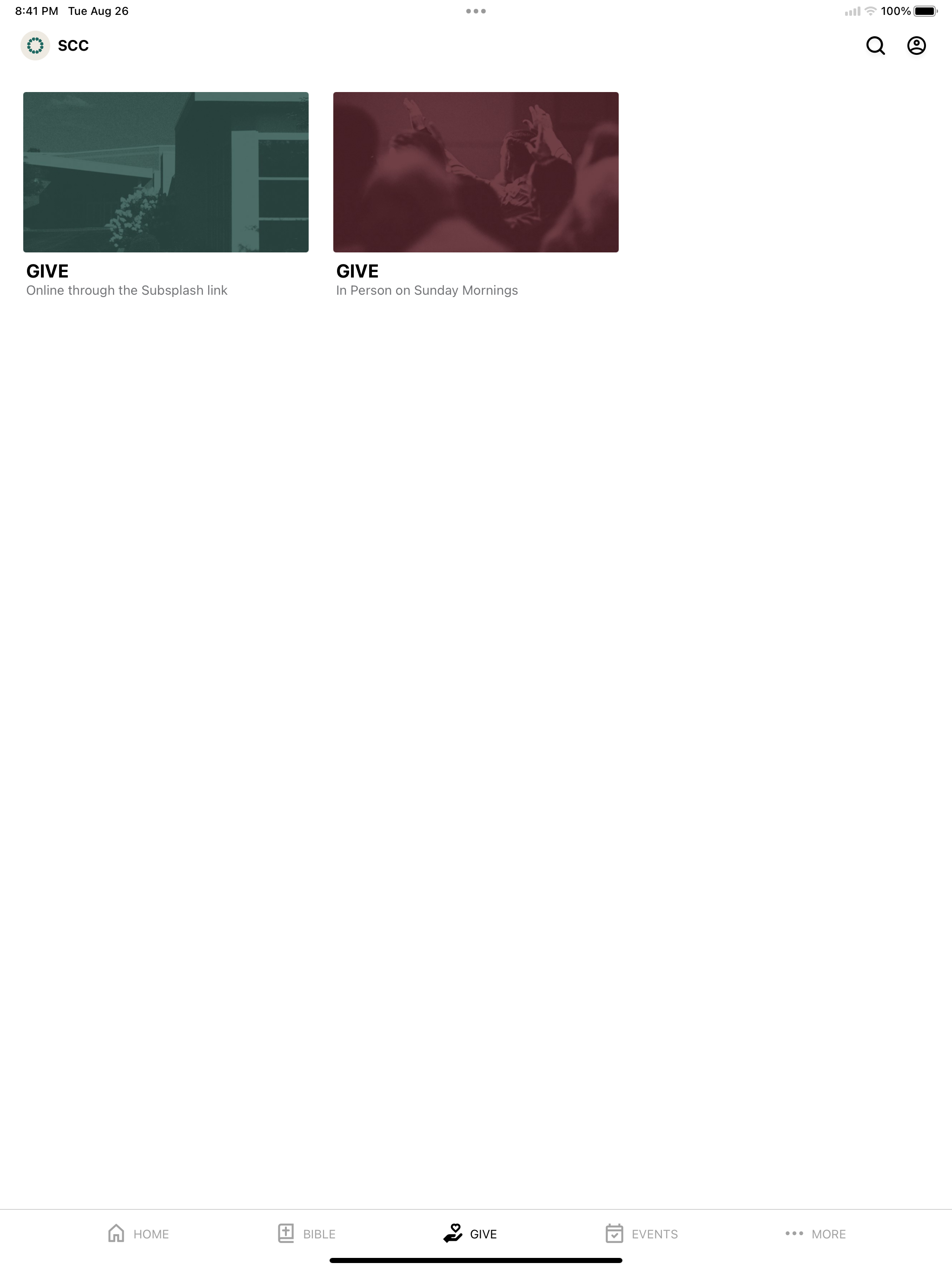 Silver Creek Church screenshot 6