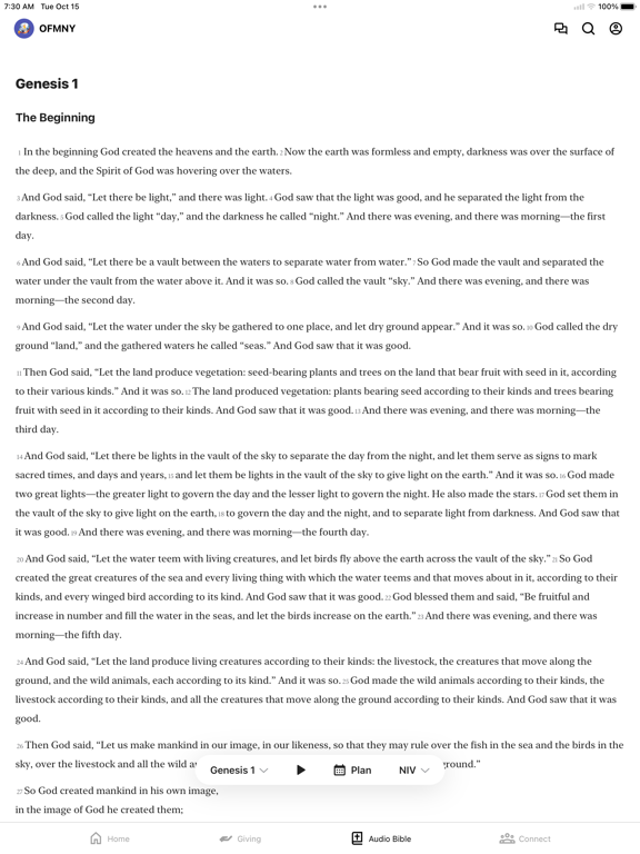 OMEGA FIRE MINISTRIES NEW YORK iPad screenshot 3 - Education app