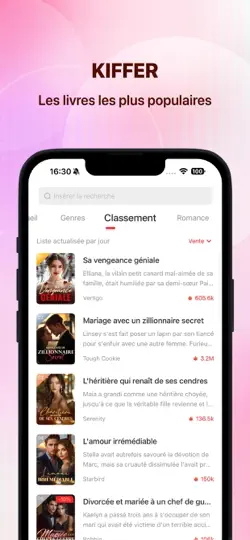 Capture d'écran de Onlit : Lecteur D'eBooks sur iPhone 6
