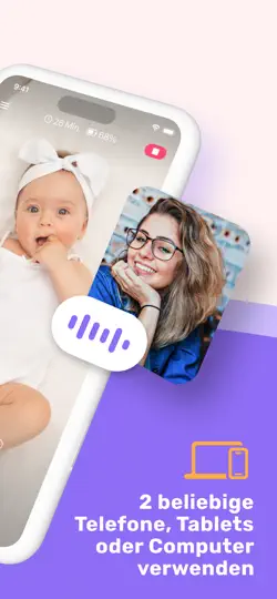 Screenshot von Babyphone Bibino: Baby Kamera auf dem iPhone 2