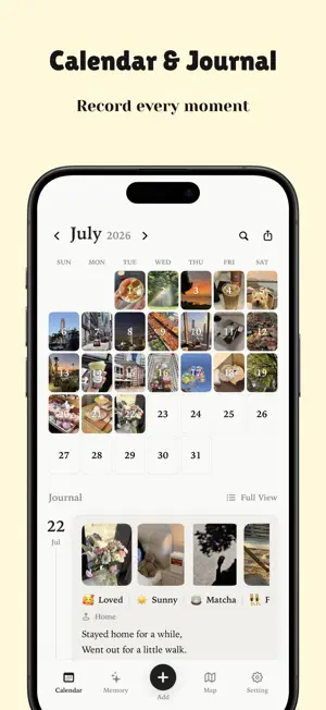 Molog - Photo Calendar & Diary screenshot 1