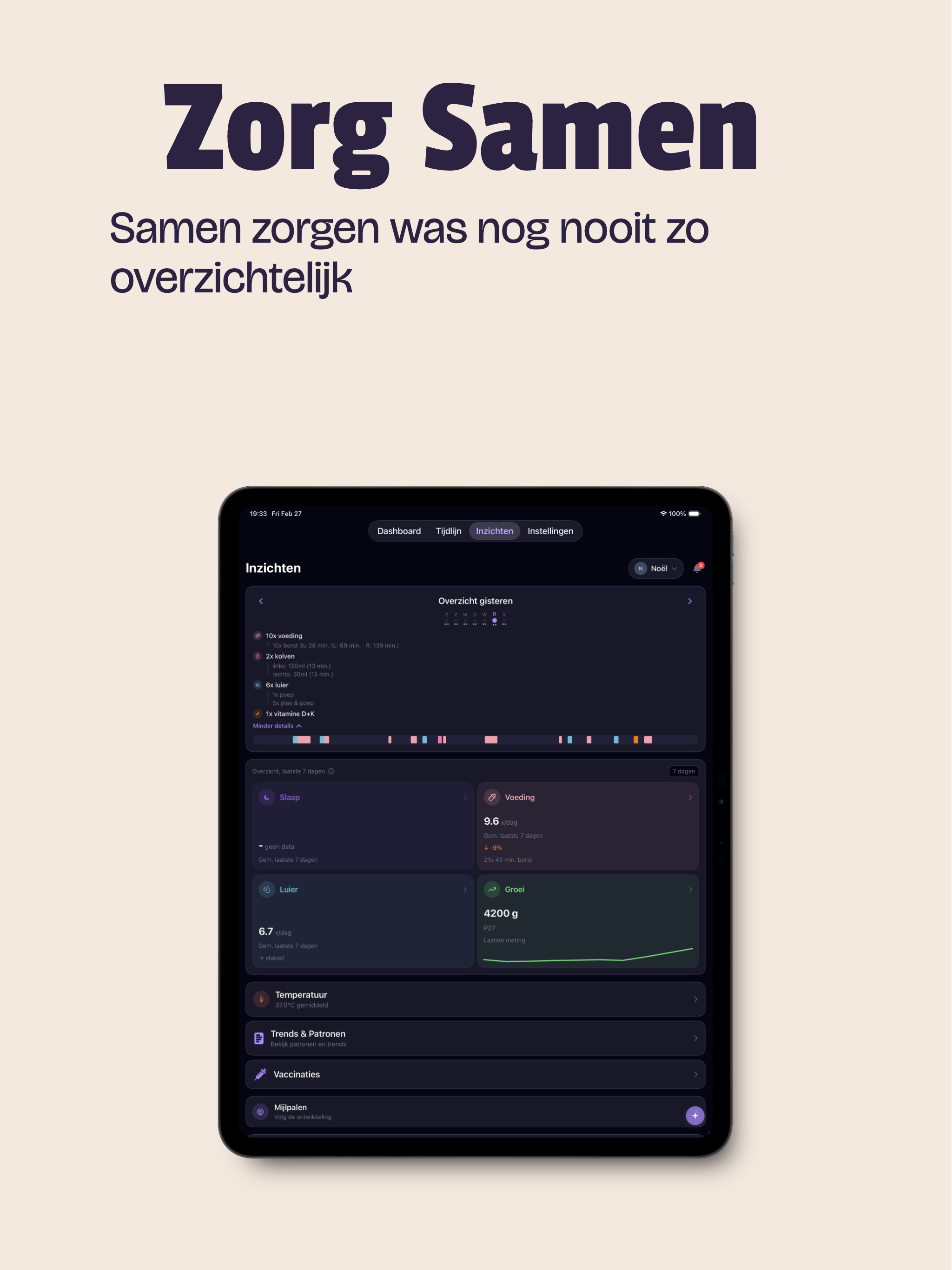 Baby Tracker & Log - BabyNoel screenshot 15