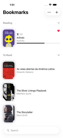 Bookmarks (Read Tracking) Screenshot 1 of 3