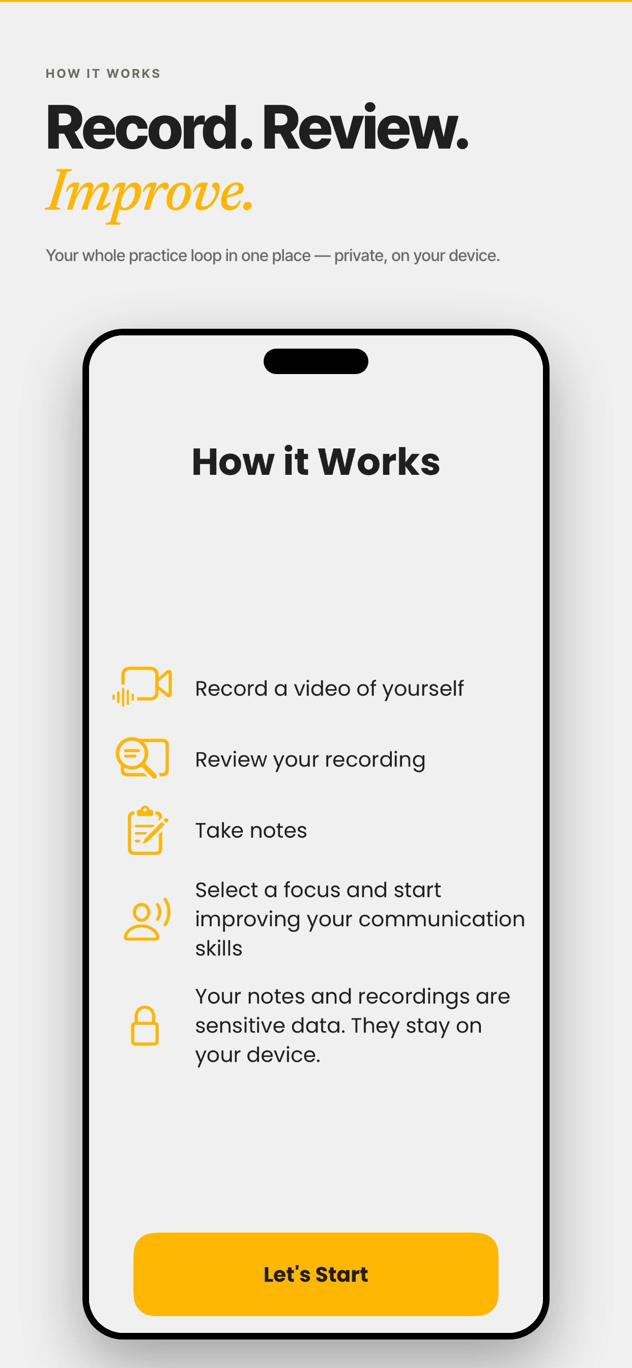 Communication Mirror screenshot 2