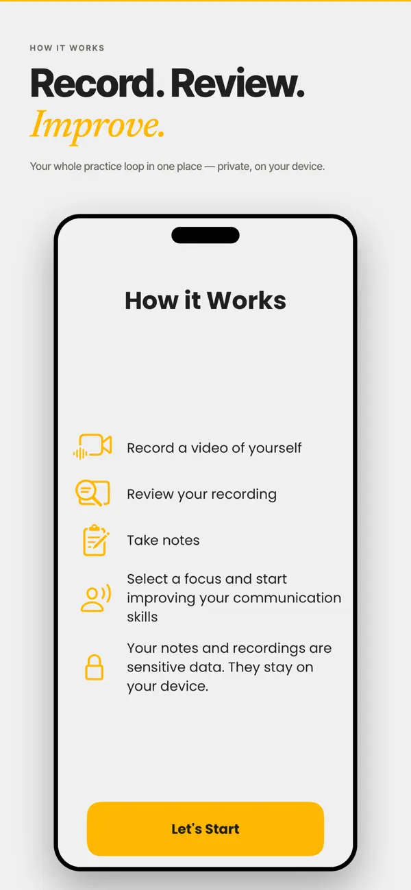Screenshot #2 pour Communication Mirror