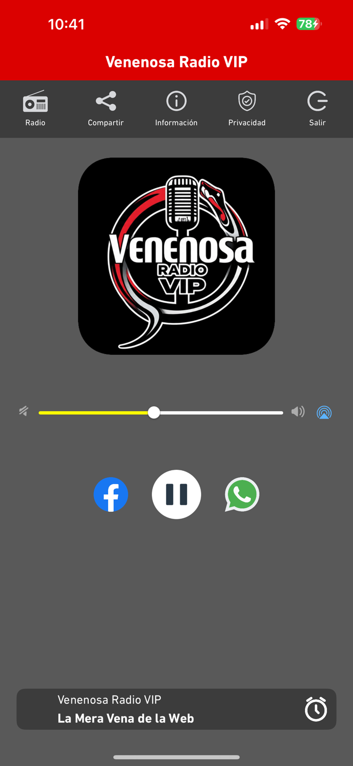 Venenosa Radio VIP