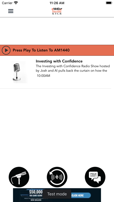 AM 1440 KYCR Screenshot