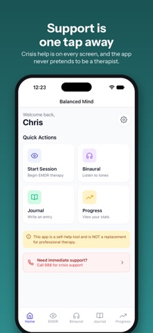 Balanced Mind: EMDR Therapy Screenshot 7 of 7