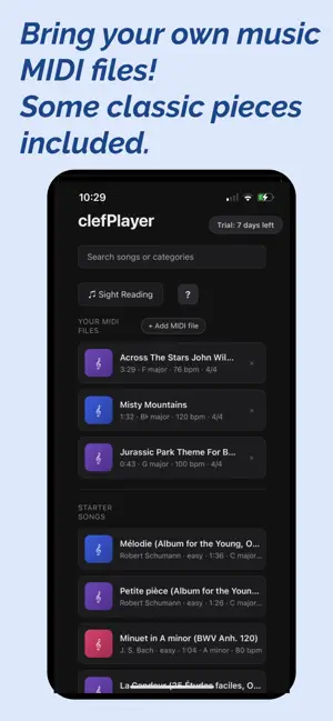 clefPlayer: Learn Piano screenshot 4