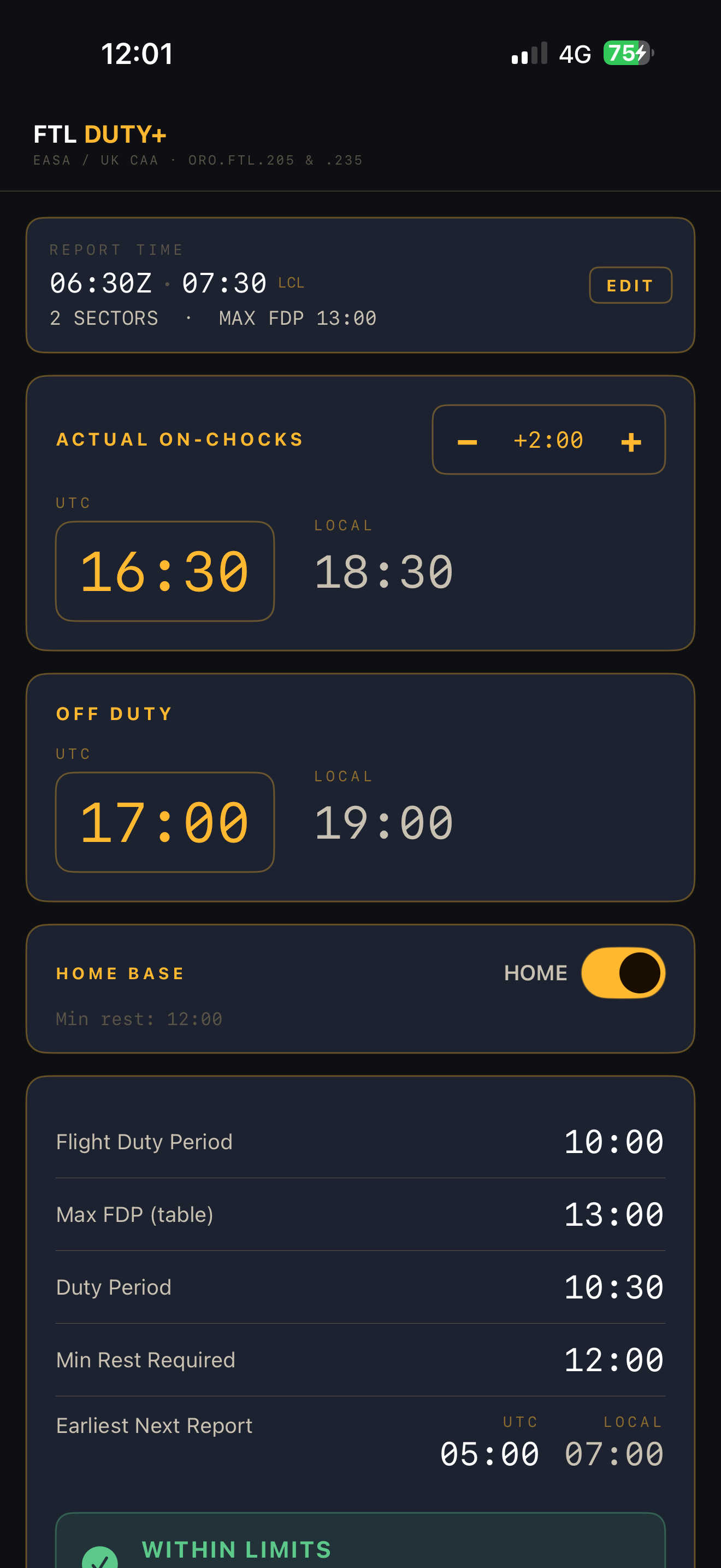 Duty+ screenshot 3