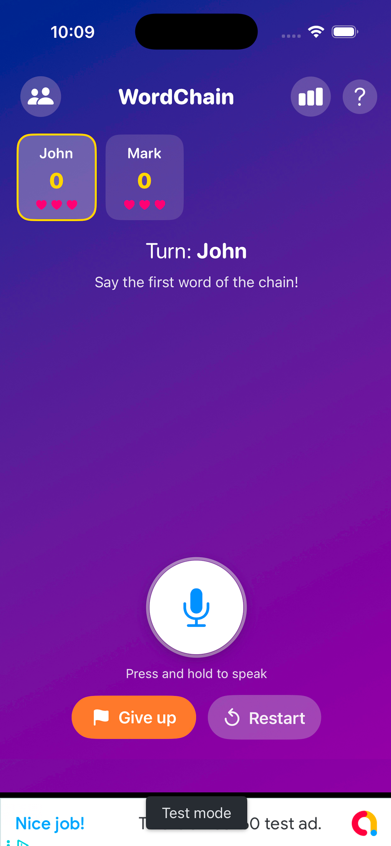 WordChain screenshot 2