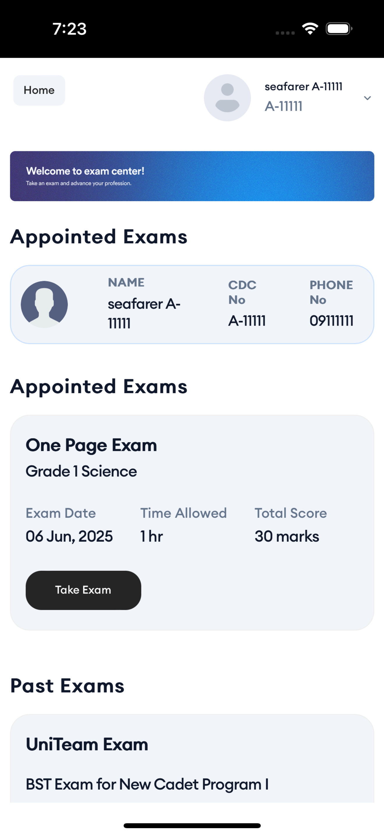 OpenedDoor Exam