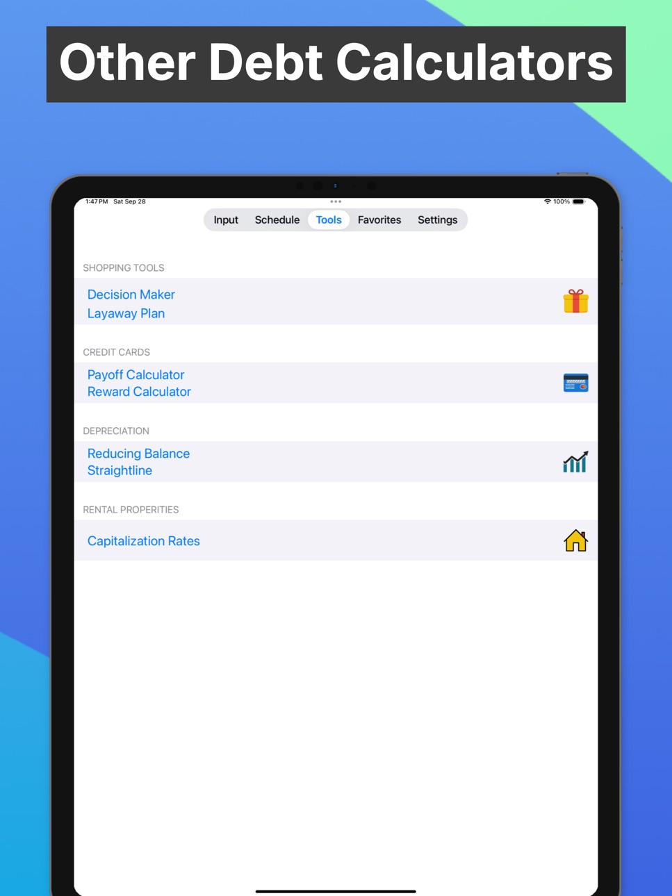 iPad screenshot