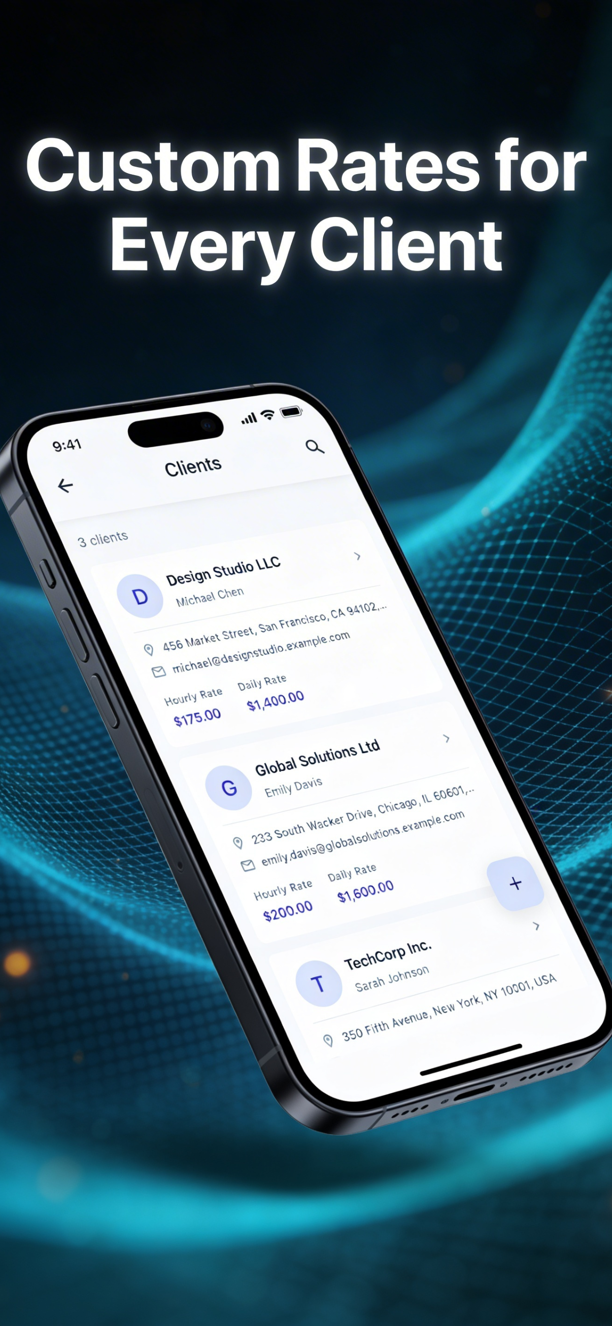 Calvo: Invoice from Calendar screenshot 4