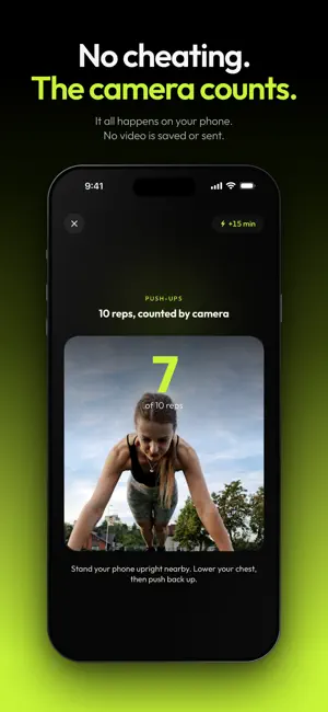 Pushbuddy: Pushup App Blocker screenshot 4