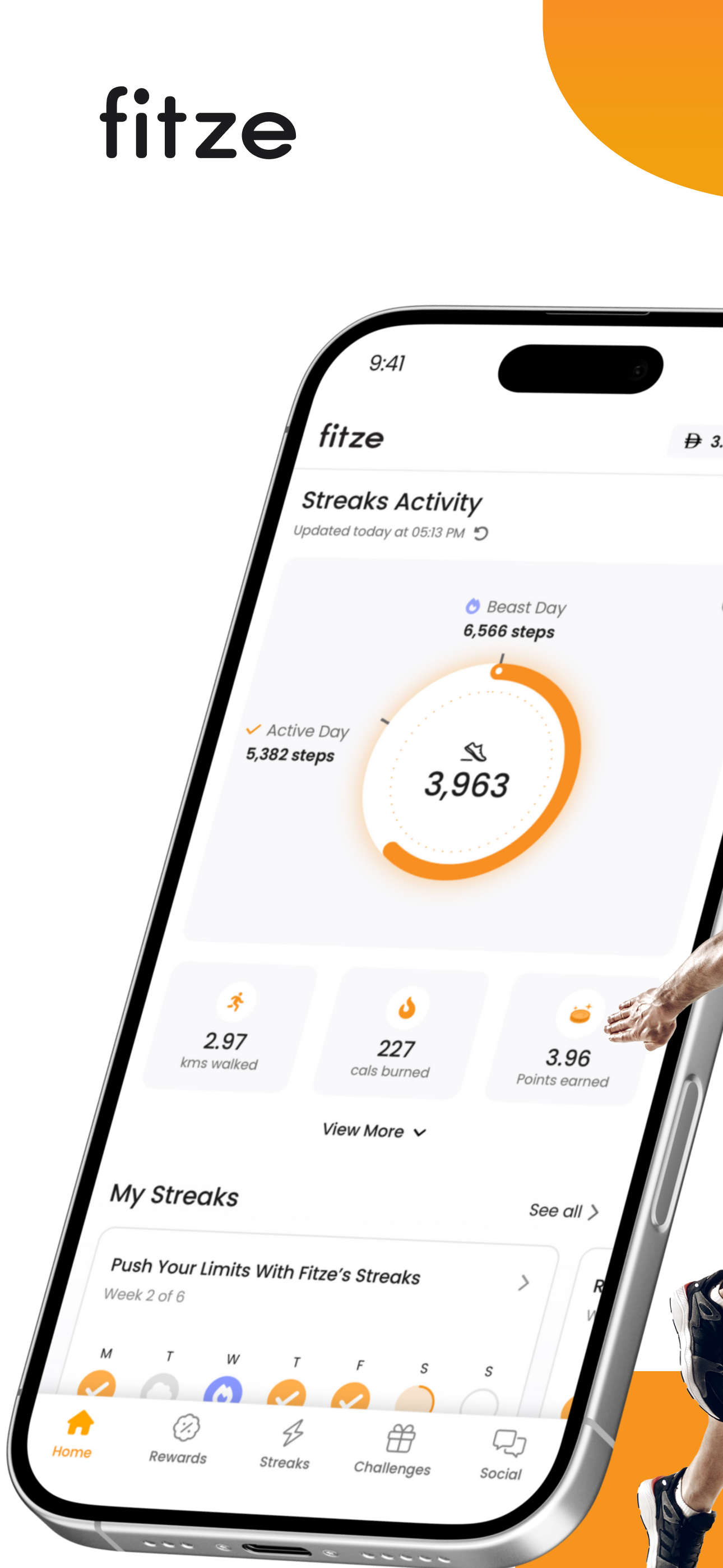 Fitze-Get Rewarded for Walking