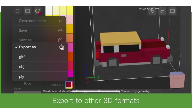 Voxel Pro-3D art model & paint