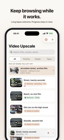 Video Upscale: 4K, 8K Restore screenshot 5