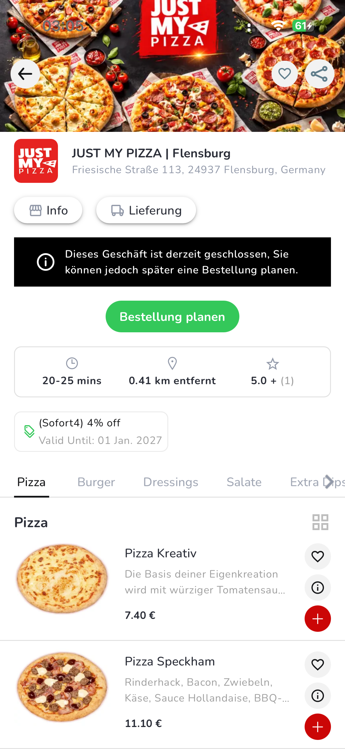 Sofortfood screenshot 4