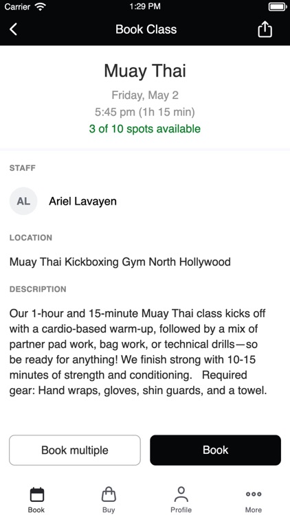 Muay Thai Kickboxing Gym