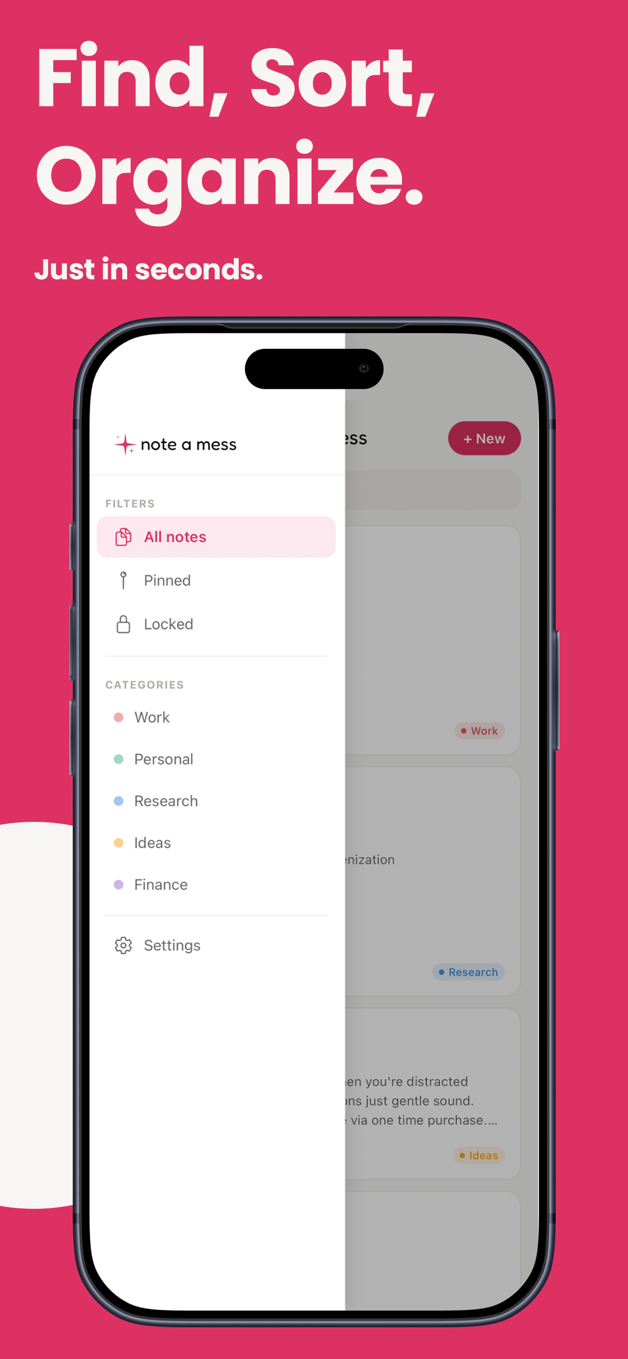 Note a Mess screenshot 3