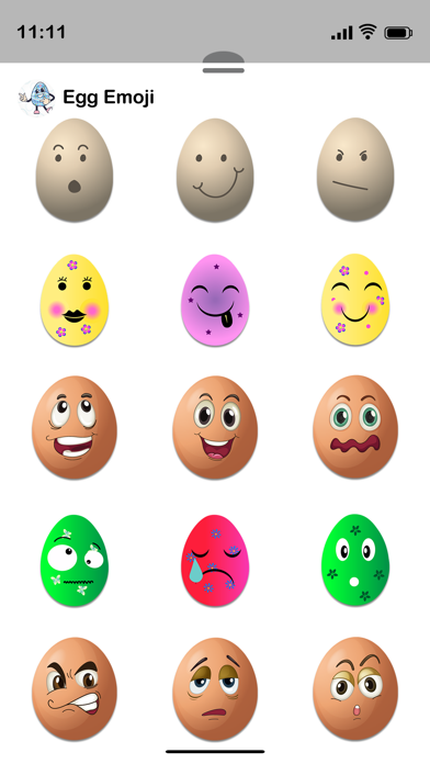 Screenshot #3 pour Egg Emojis