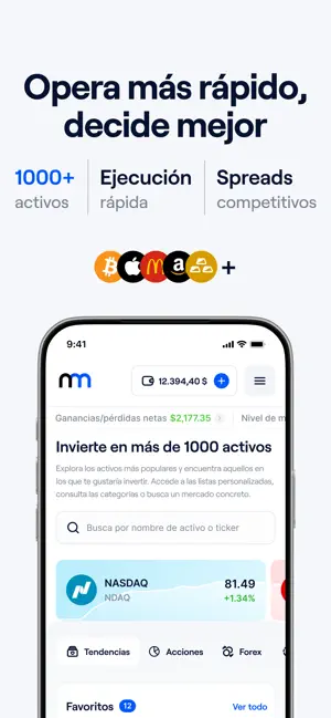 nomo: Copy Trading e Inversión iPhone screenshot 6
