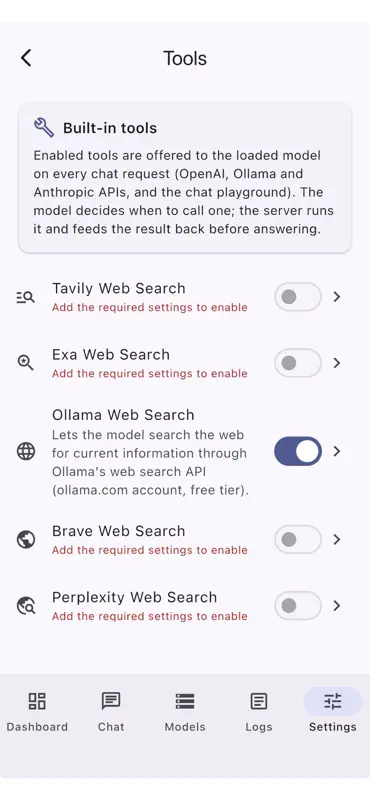 LLM Server screenshot 10 of 10
