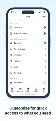 WEX Select iPhone screenshot