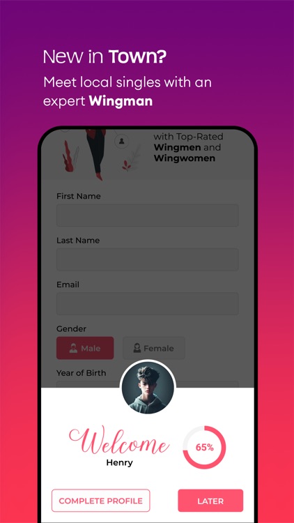 WingBud: Book a Wingman screenshot-3