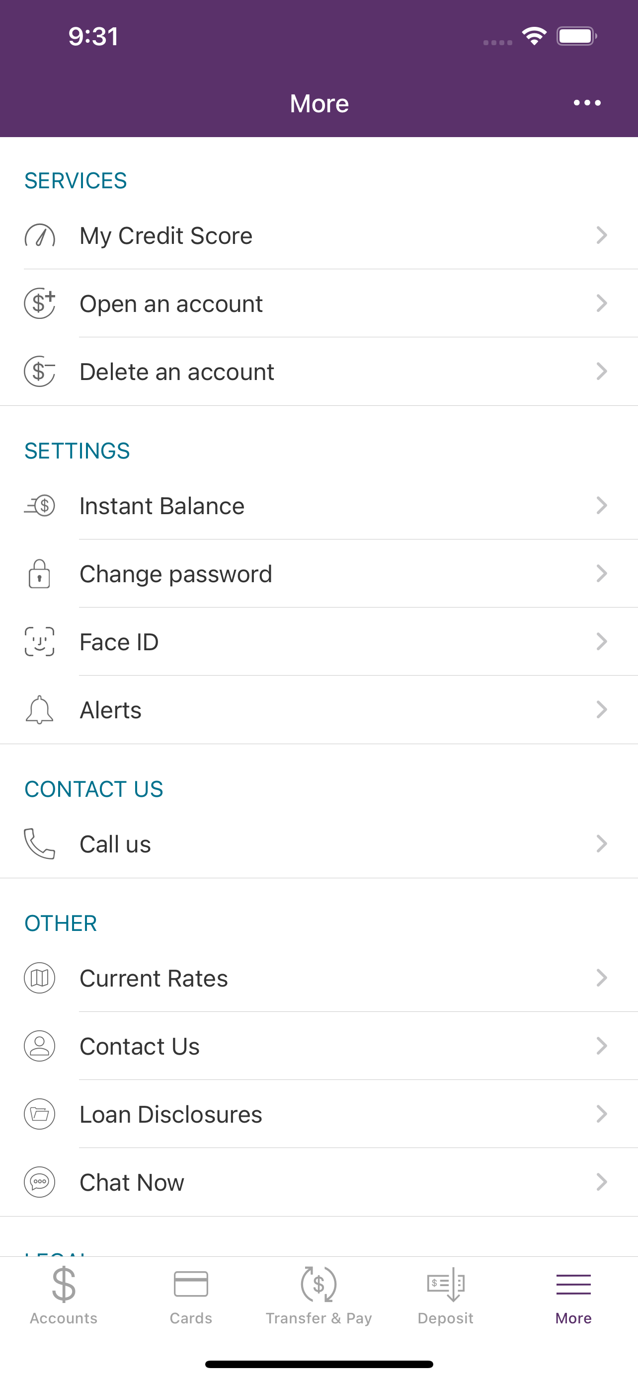 The Family Credit Union Mobile screenshot 4
