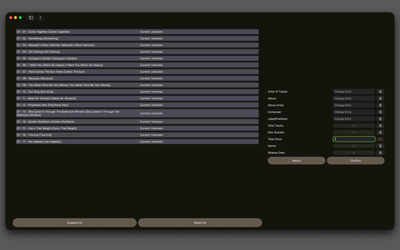 MusicMorphosis screenshot