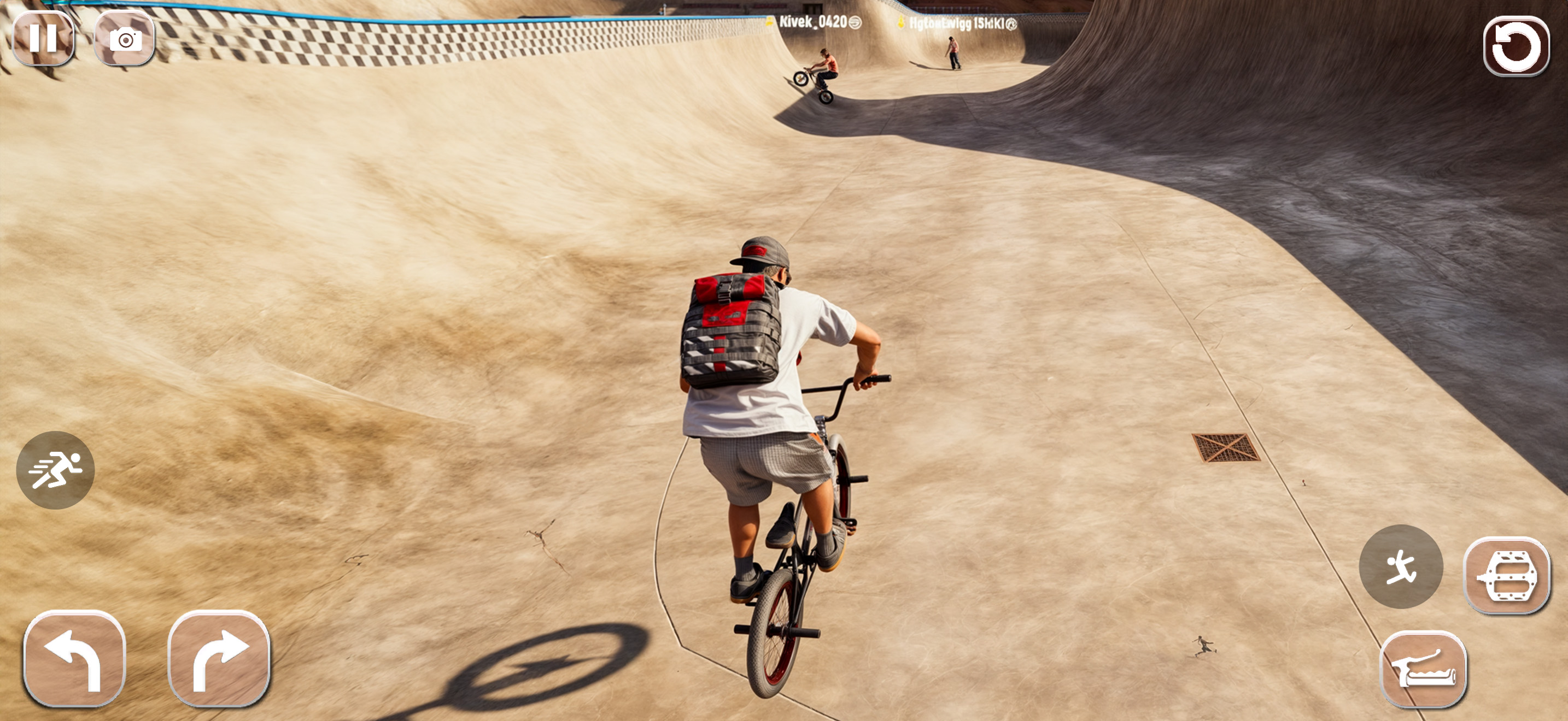 Open World BMX Bicycle Stunts