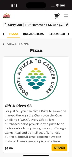 Jason's New York Pizza screenshot 3