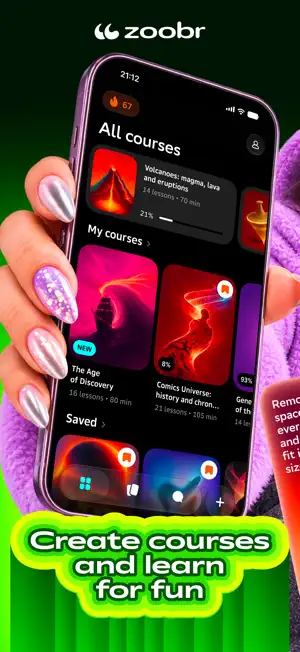 Zoobr: fun learning any topics screenshot 1