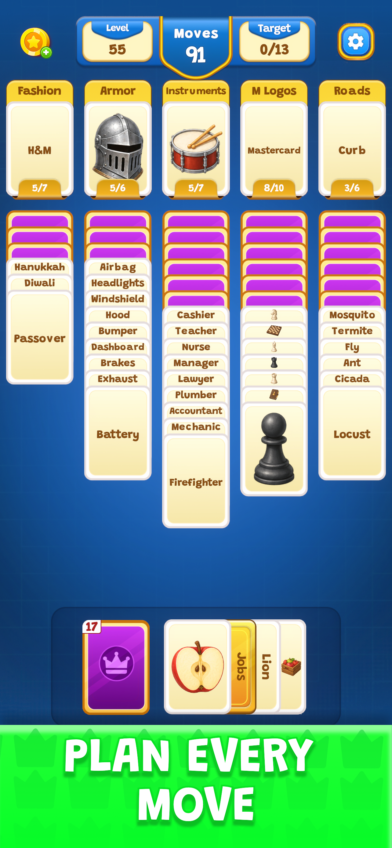 Word Stacks: Card Solitaire screenshot 4