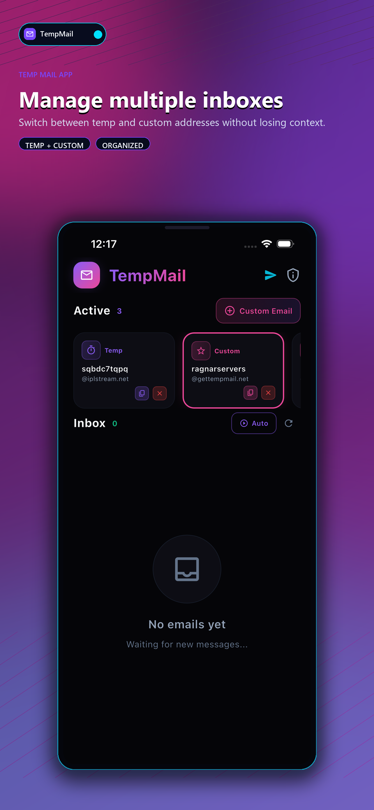 Temp Mail - TempmailGet screenshot 2