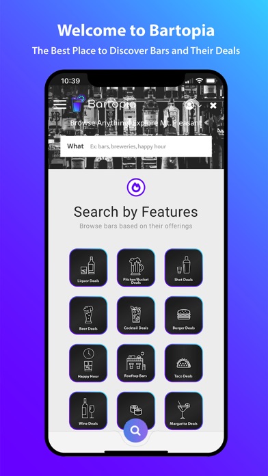 Bartopia: Food & Drink Deals Screenshot