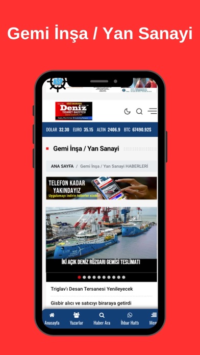 Screenshot #2 pour Deniz Ticaret Gazetesi