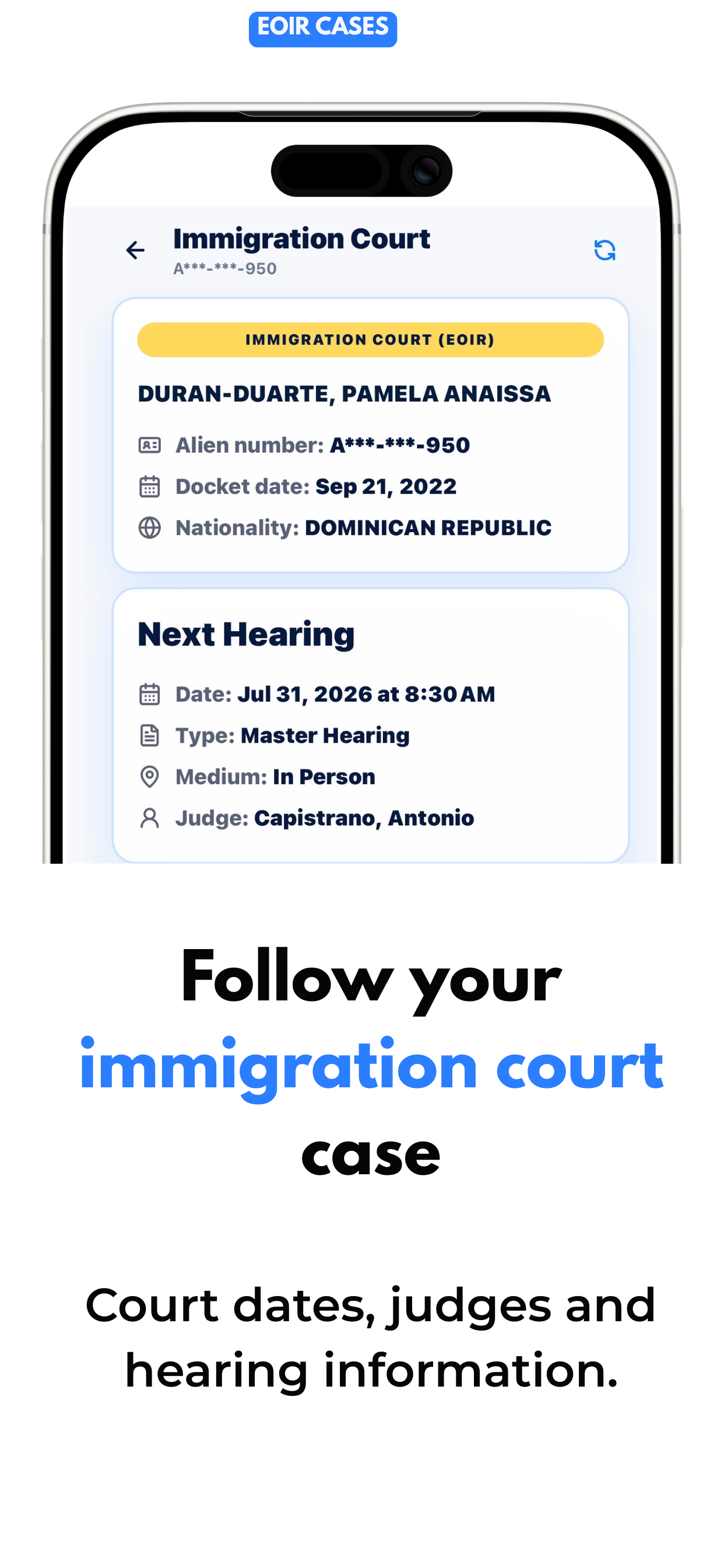 MiCaso: USCIS Case Tracker screenshot 6