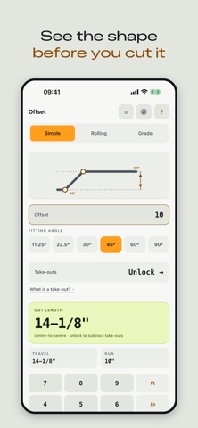 Pipe Offset Calc: Spoolset Screenshot 1 of 5