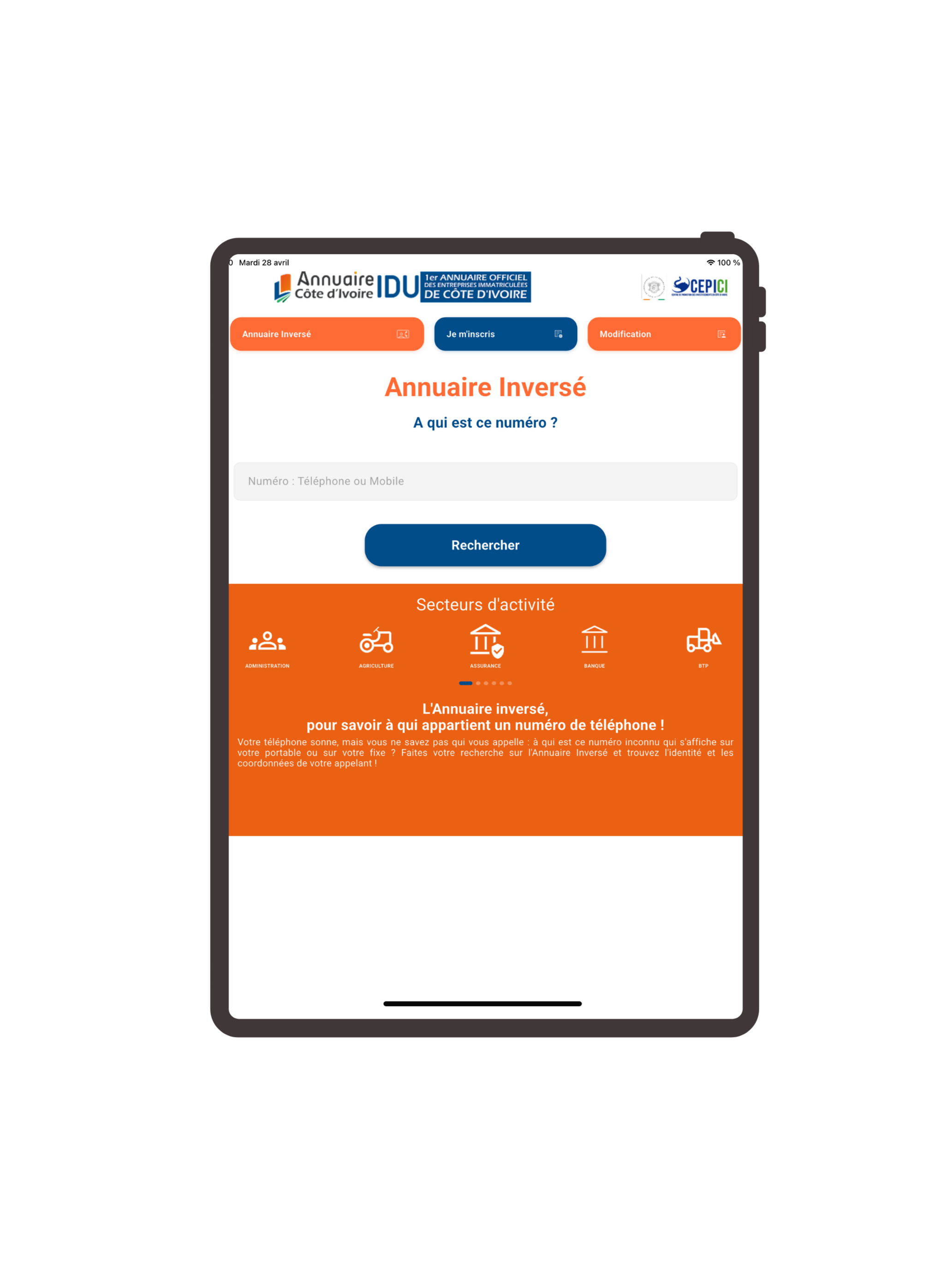 Annuaire IDU