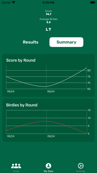 BigTeamGolf iPhone screenshot 5 - Sports app