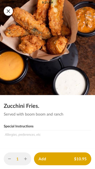 Leroy Fox iPhone screenshot 4 - Food & Drink app