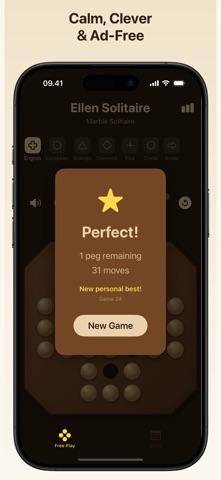 Ellen: Marble Peg Solitaire Screenshot 5 of 5