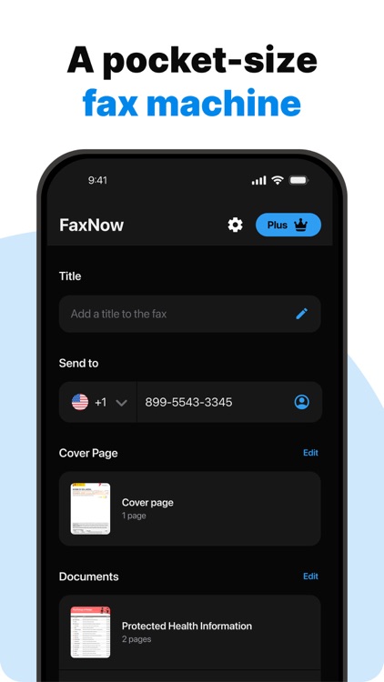 FaxNow - Smart AI Fax