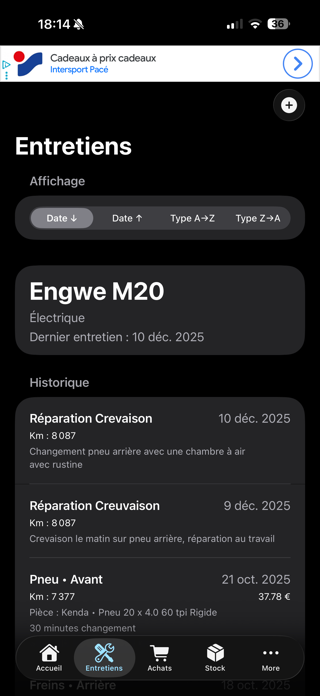 Velo Manager Screenshot 2 of 9