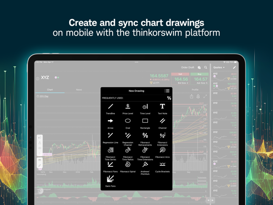 thinkorswim: Trade. Invest. iPad screenshot 7 - Finance app